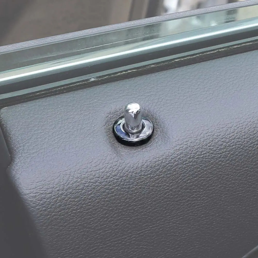 For 2011-2021 Jeep Grand Cherokee WK2 4X Door Lock Pull Pin Trim - Door Lock Knob Cover