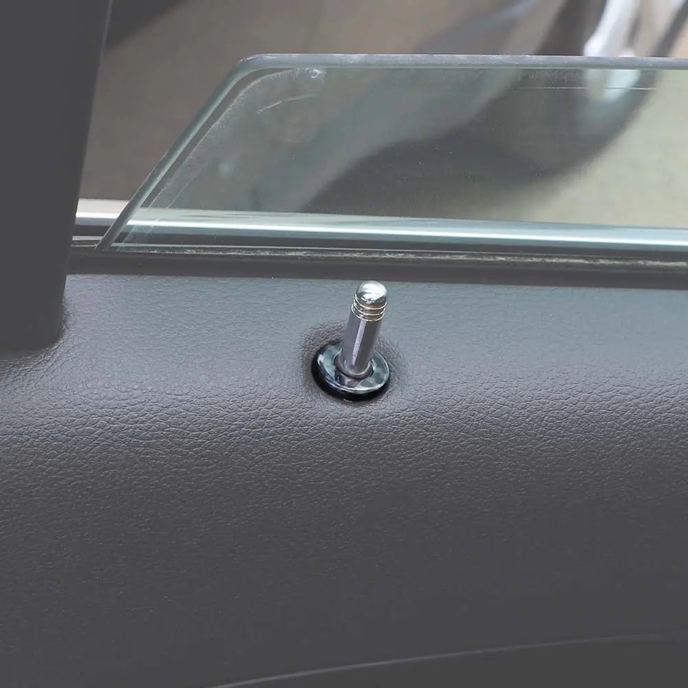 For 2011-2021 Jeep Grand Cherokee WK2 4X Door Lock Pull Pin Trim - Door Lock Knob Cover