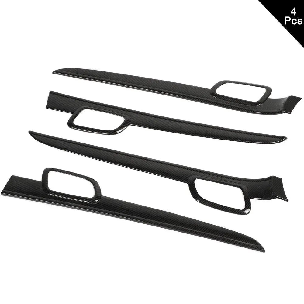 For 2011-2021 Jeep Grand Cherokee WK2 4X Inner Door Handle Trim Decor Cover Kit