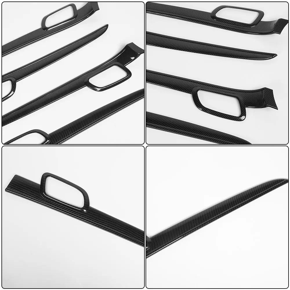 For 2011-2021 Jeep Grand Cherokee WK2 4X Inner Door Handle Trim Decor Cover Kit
