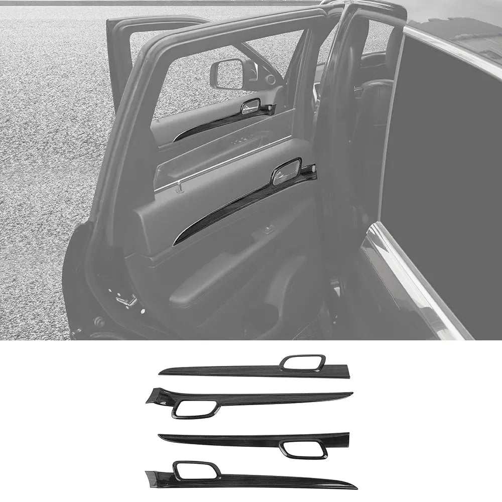 For 2011-2021 Jeep Grand Cherokee WK2 4X Inner Door Handle Trim Decor Cover Kit