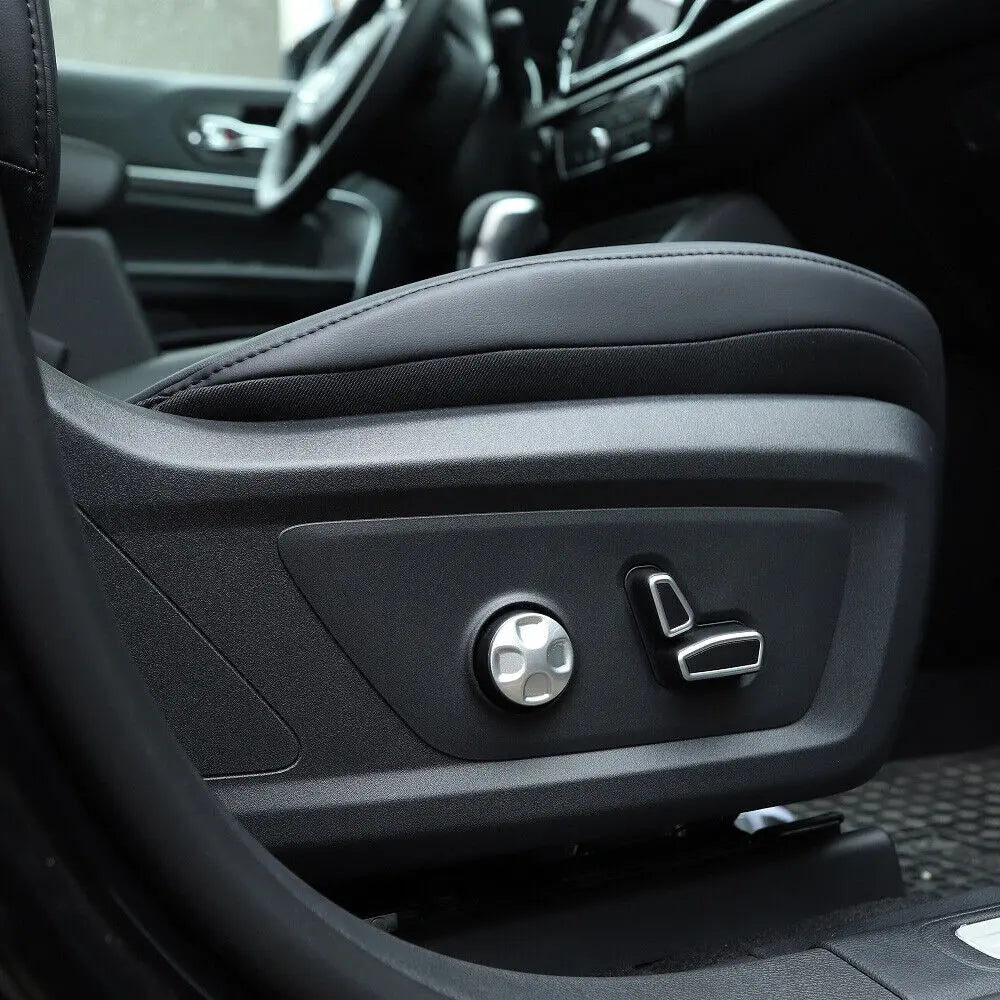 For 2011-2021 Jeep Grand Cherokee WK2 4x Seat Adjustment Switch Button Decor Cover Trim