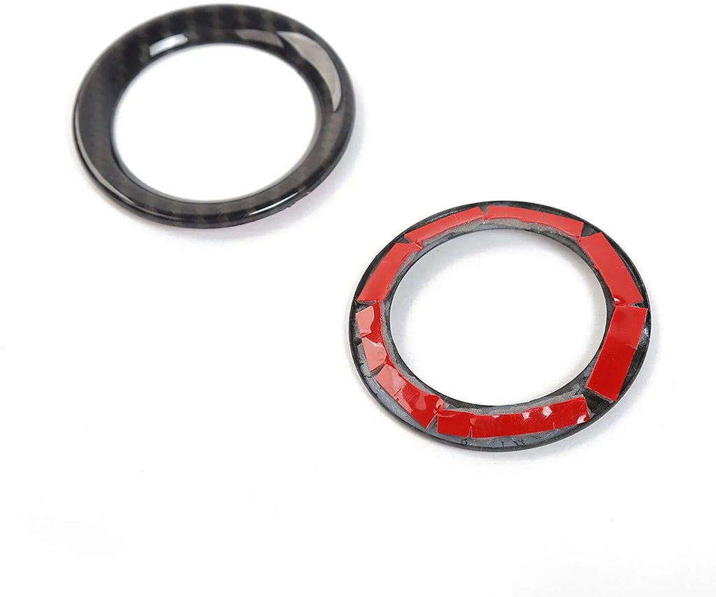 For 2011-2021 Jeep Grand Cherokee WK2 A-Pillar Door Audio Speaker Ring Trim, Loudspeaker Decorations Circle Trims