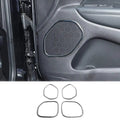For 2011-2021 Jeep Grand Cherokee WK2 Car Interior Door Speaker Cover Trim 4PCS