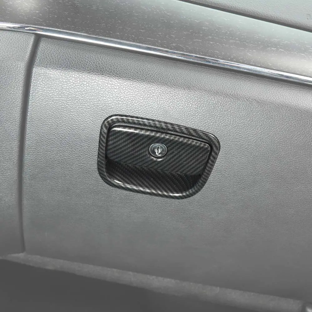 For 2011-2021 Jeep Grand Cherokee WK2 Co-pilot Storage Glove Box Handle Cover Trim