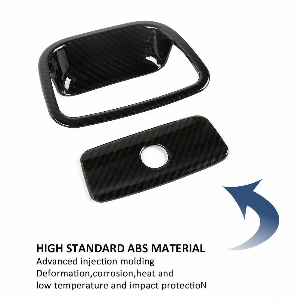 For 2011-2021 Jeep Grand Cherokee WK2 Co-pilot Storage Glove Box Handle Cover Trim