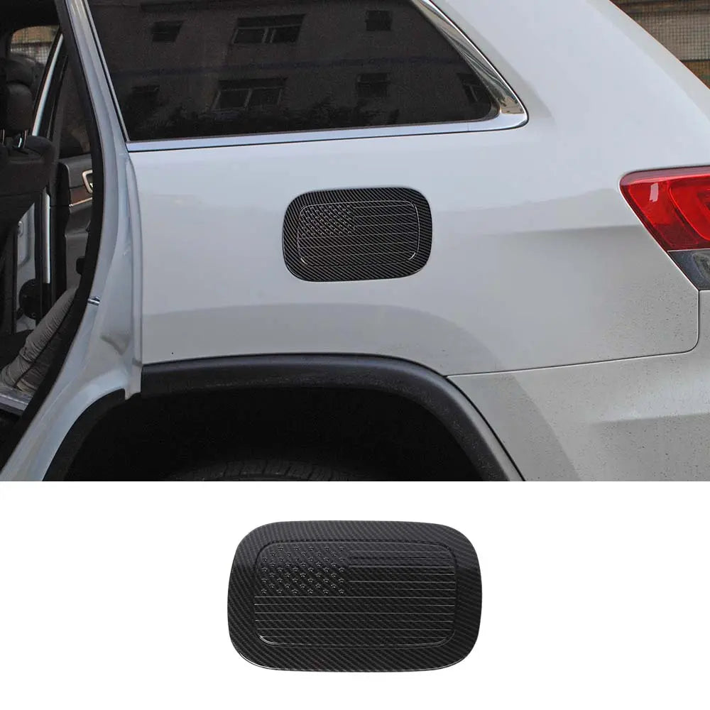 For 2011-2021 Jeep Grand Cherokee WK2 Door Gas Cap Fuel Tank Cover Trim