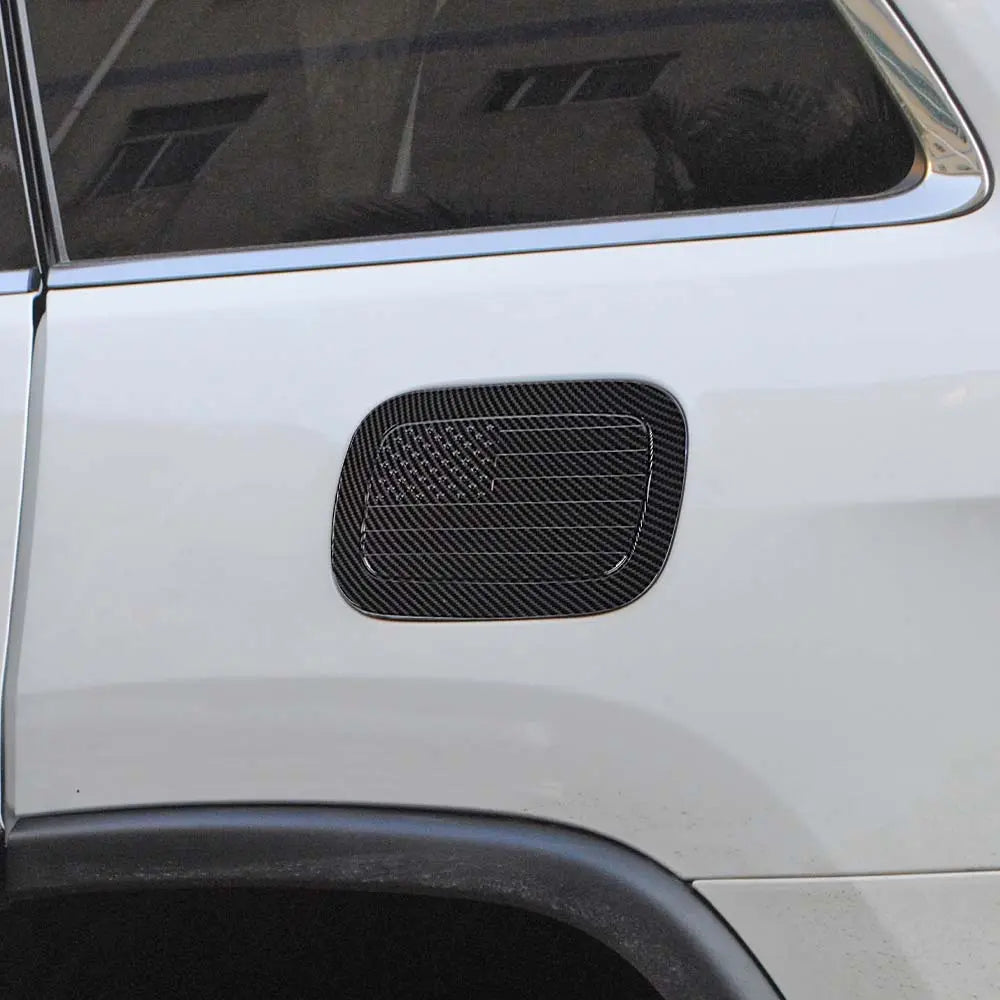 For 2011-2021 Jeep Grand Cherokee WK2 Door Gas Cap Fuel Tank Cover Trim