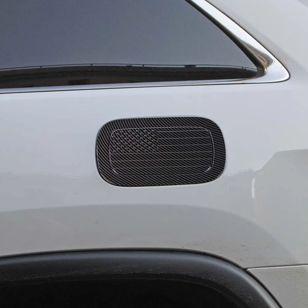 For 2011-2021 Jeep Grand Cherokee WK2 Door Gas Cap Fuel Tank Cover Trim