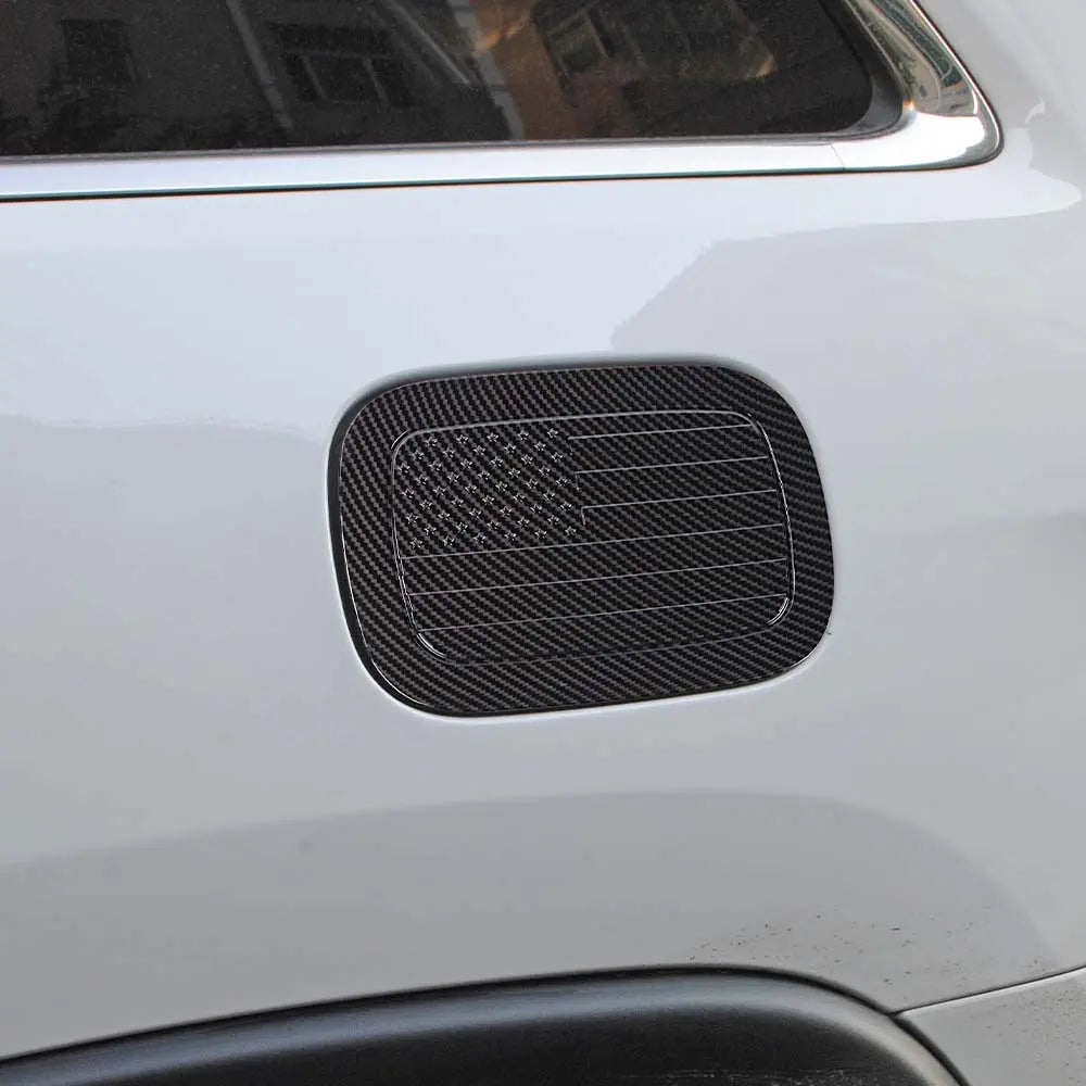 For 2011-2021 Jeep Grand Cherokee WK2 Door Gas Cap Fuel Tank Cover Trim