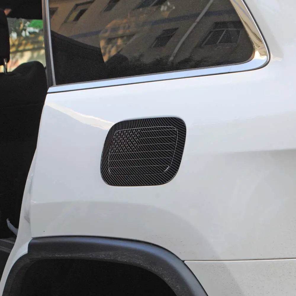 For 2011-2021 Jeep Grand Cherokee WK2 Door Gas Cap Fuel Tank Cover Trim