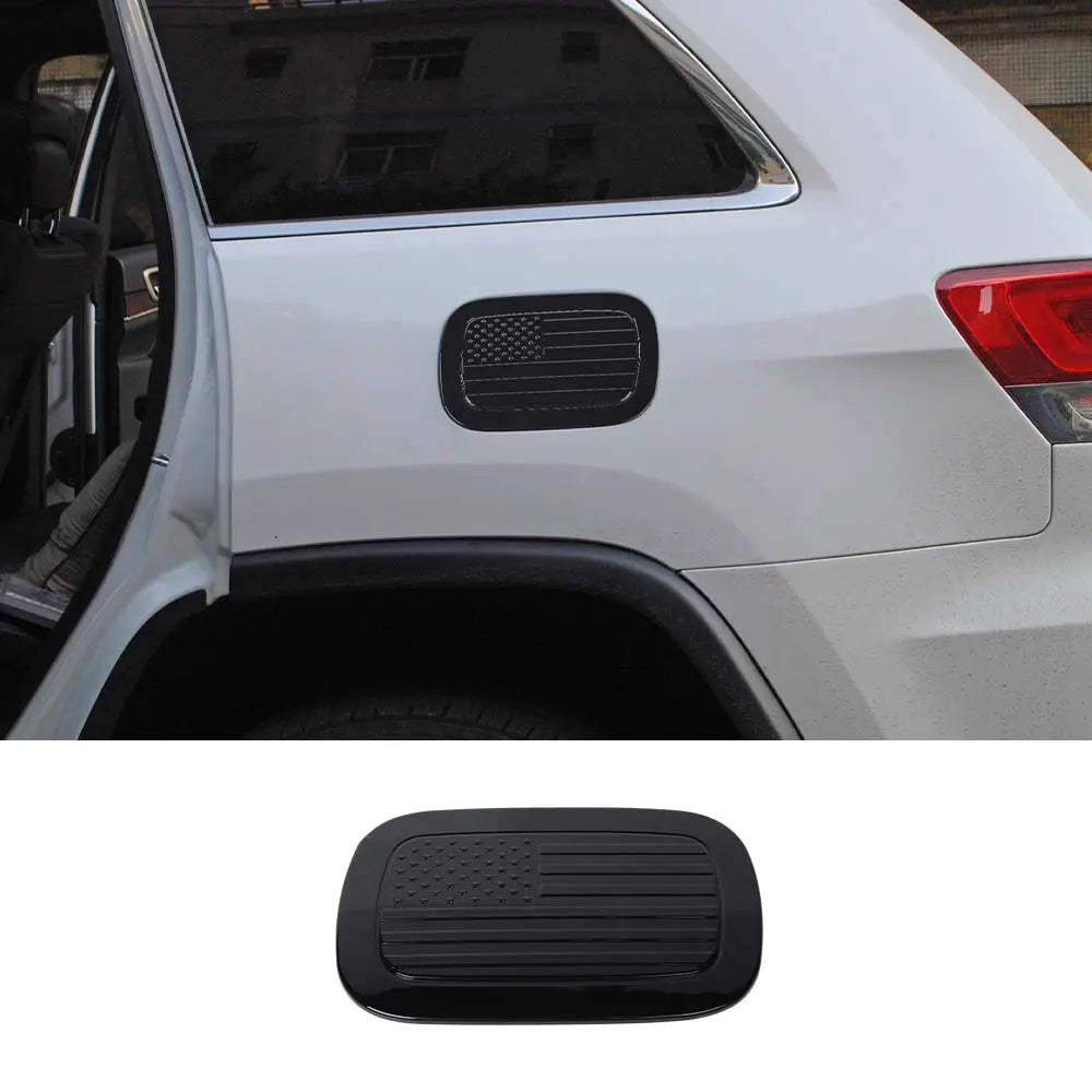 For 2011-2021 Jeep Grand Cherokee WK2 Door Gas Cap Fuel Tank Cover Trim