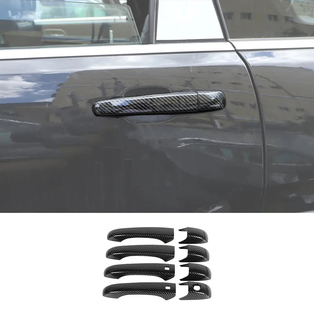 For 2011-2021 Jeep Grand Cherokee WK2 Exterior Door Handle Cover Trim Kit