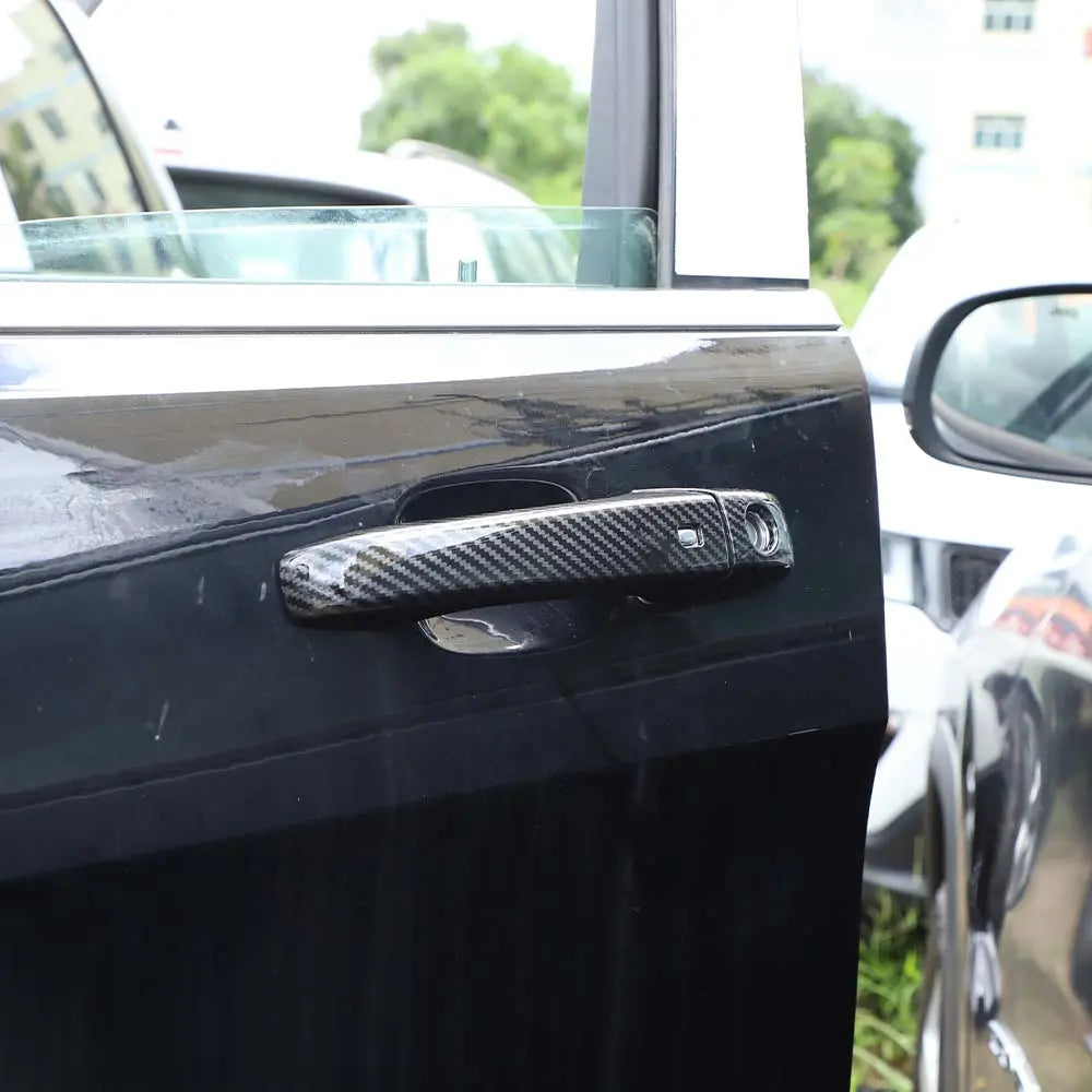 For 2011-2021 Jeep Grand Cherokee WK2 Exterior Door Handle Cover Trim Kit