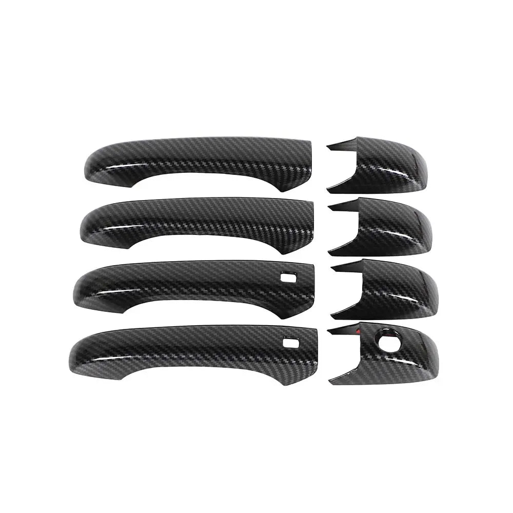 For 2011-2021 Jeep Grand Cherokee WK2 Exterior Door Handle Cover Trim Kit