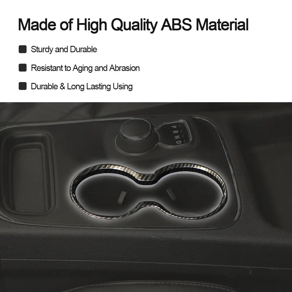 For 2011-2021 Jeep Grand Cherokee WK2 Gear Shift Cup Holder Cover Trim