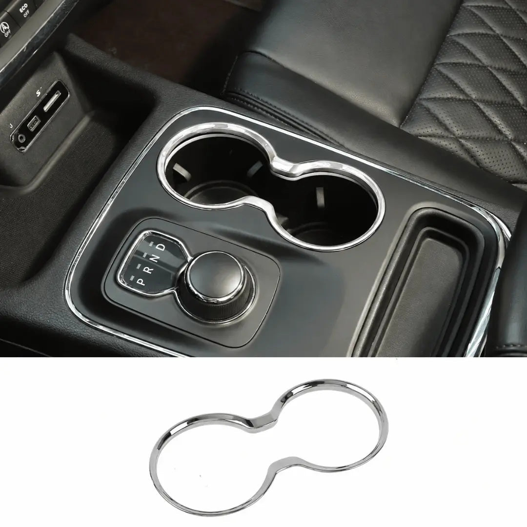 For 2011-2021 Jeep Grand Cherokee WK2 Gear Shift Cup Holder Cover Trim