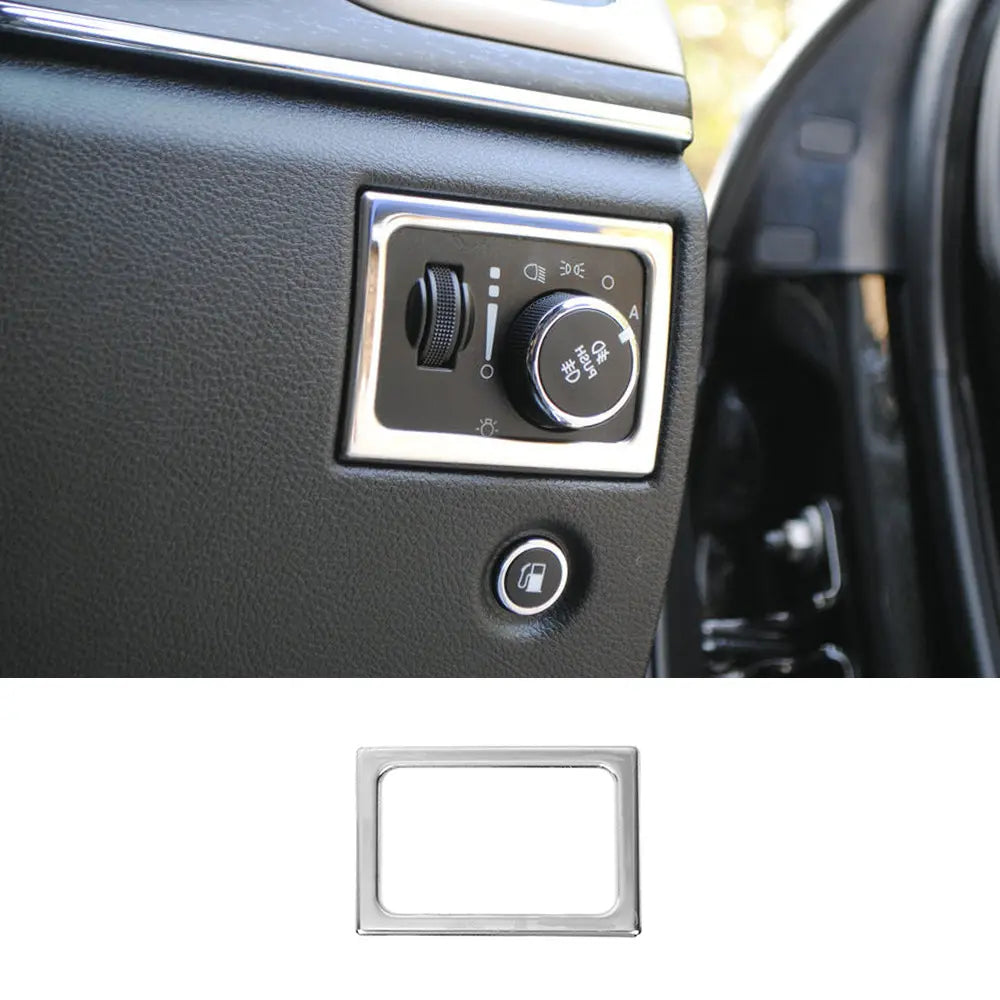 For 2011-2021 Jeep Grand Cherokee WK2 Headlight Switch Button Frame Trim