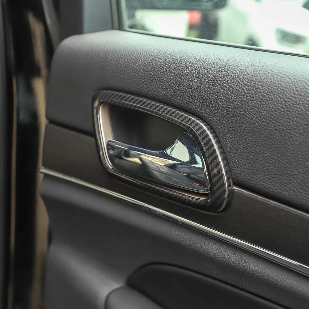 For 2011-2021 Jeep Grand Cherokee WK2 Inner Door Handle Bowl Ring Trim Cover