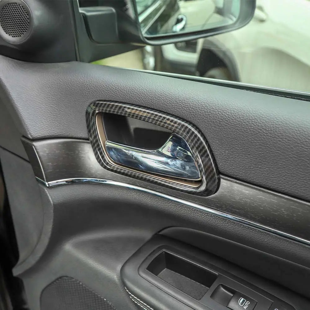 For 2011-2021 Jeep Grand Cherokee WK2 Inner Door Handle Bowl Ring Trim Cover