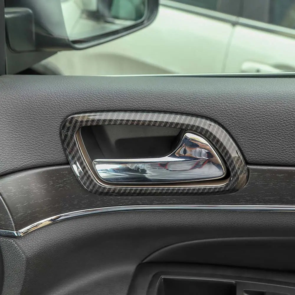 For 2011-2021 Jeep Grand Cherokee WK2 Inner Door Handle Bowl Ring Trim Cover