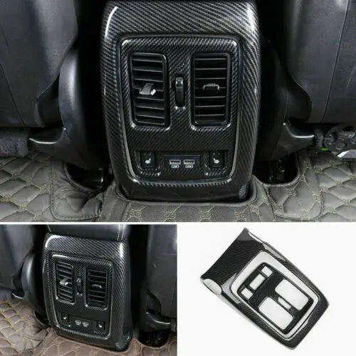 For 2011-2021 Jeep Grand Cherokee WK2 Rear Air Vent Outlet Cover Trim Decor