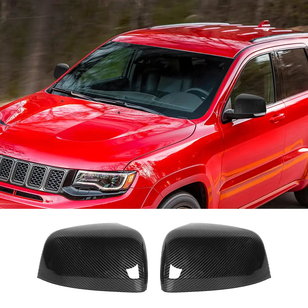 For 2011-2021 Jeep Grand Cherokee WK2 Rearview Mirrors Trim Mirrors Cover