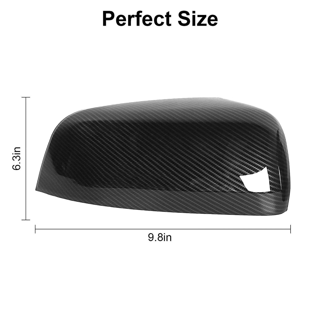 For 2011-2021 Jeep Grand Cherokee WK2 Rearview Mirrors Trim Mirrors Cover