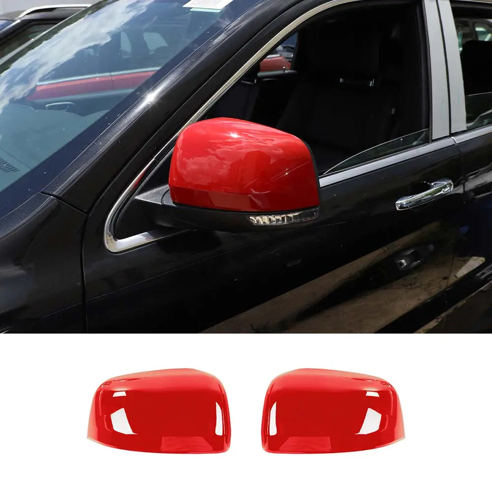 For 2011-2021 Jeep Grand Cherokee WK2 Rearview Mirrors Trim Mirrors Cover