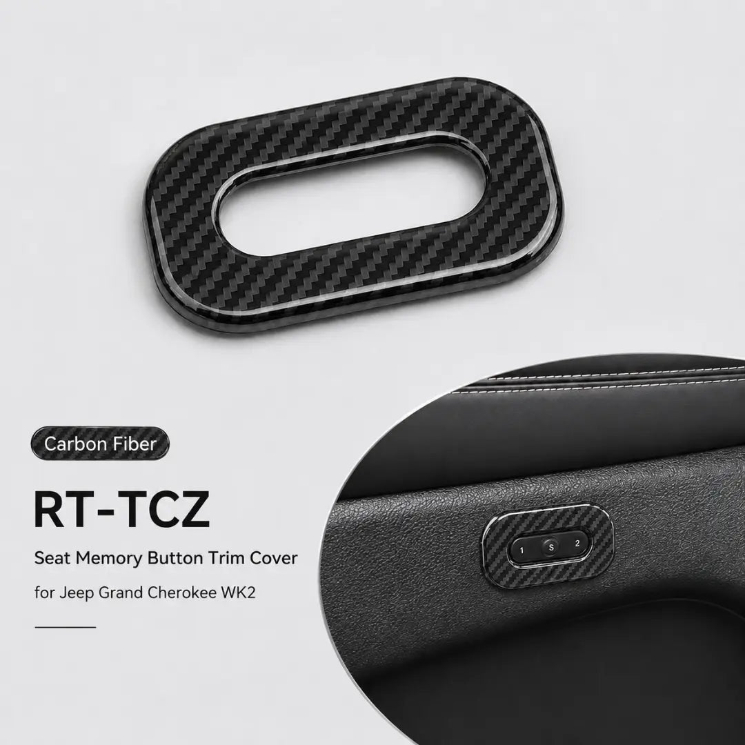 For 2011-2021 Jeep Grand Cherokee WK2 Seat Memory Button Trim Cover
