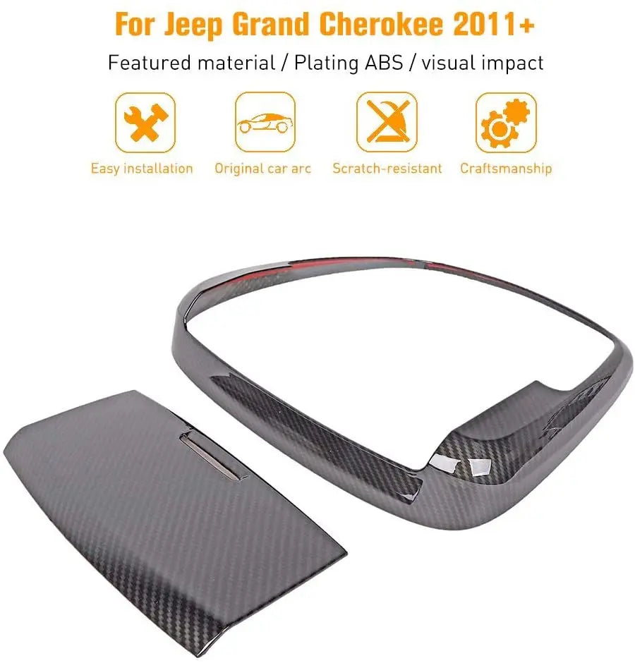 For 2011-2021 Jeep Grand Cherokee WK2 Top Reading Light Trim, Front Roof Frame