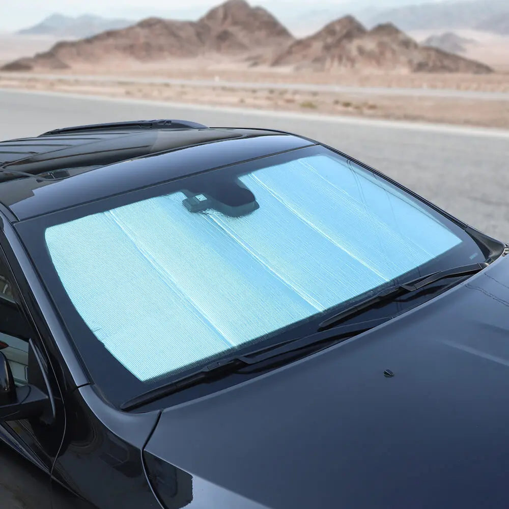 For 2011-2021 Jeep Grand Cherokee WK2 Windshield Sun Shade Fold Sun Visor Block UV Rays