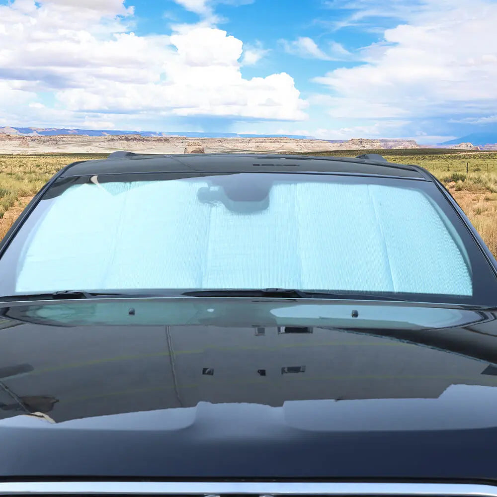 For 2011-2021 Jeep Grand Cherokee WK2 Windshield Sun Shade Fold Sun Visor Block UV Rays