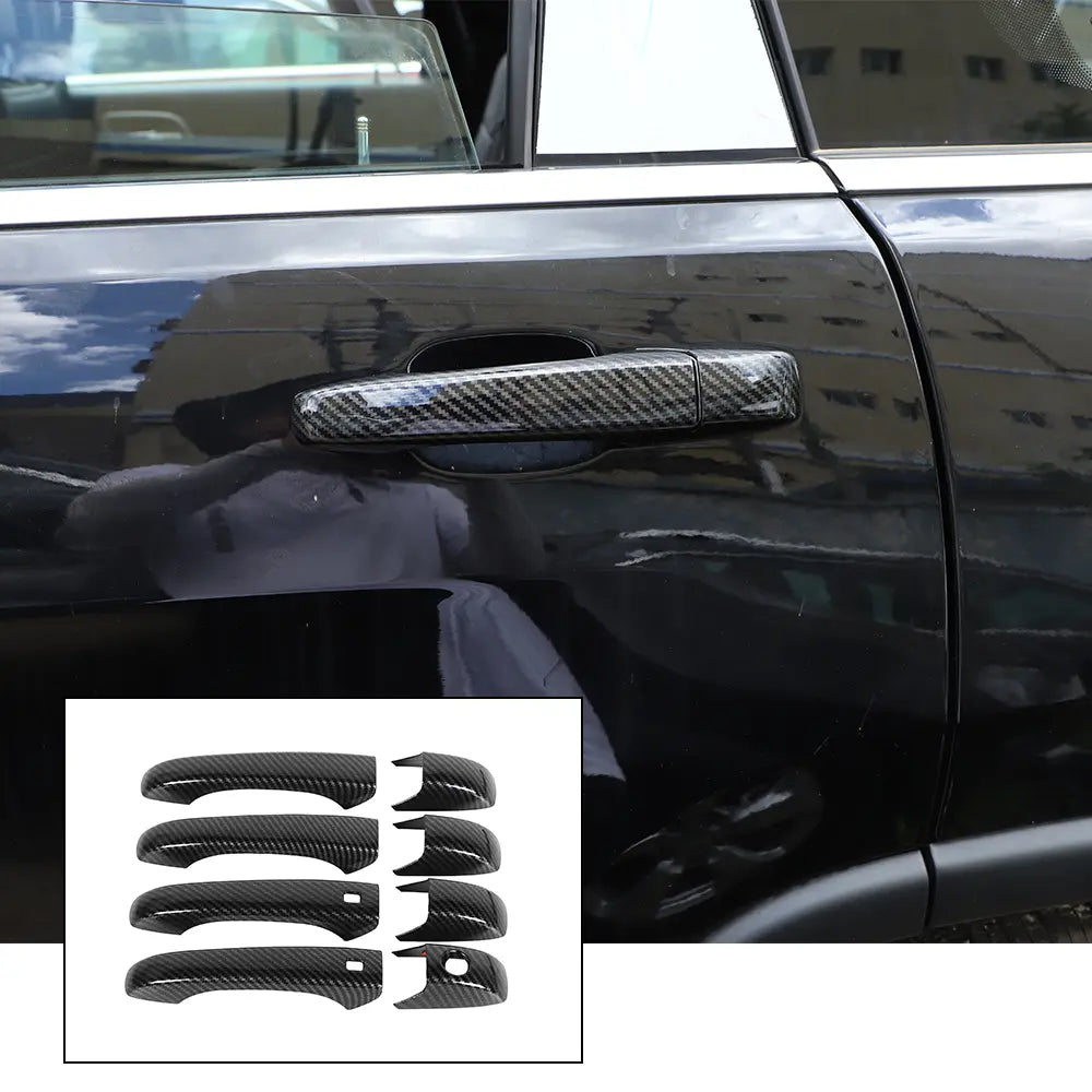 For 2011-2021 Jeep Grand Cherokee WK2 10x Door Handle Cover Rearview Mirror Shell Trim