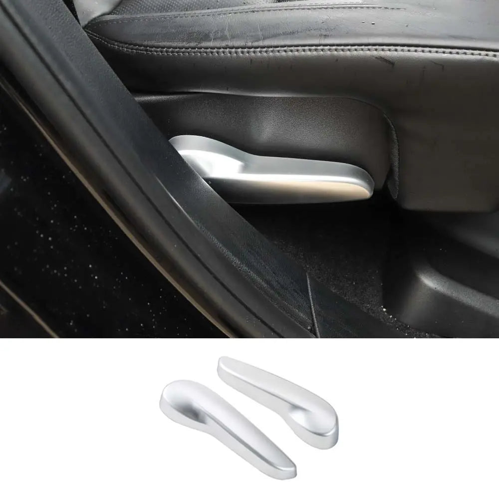 For 2011-2021 Jeep Grand Cherokee WK2 2x Rear Seat Adjustment Handle Decor Cover Trim