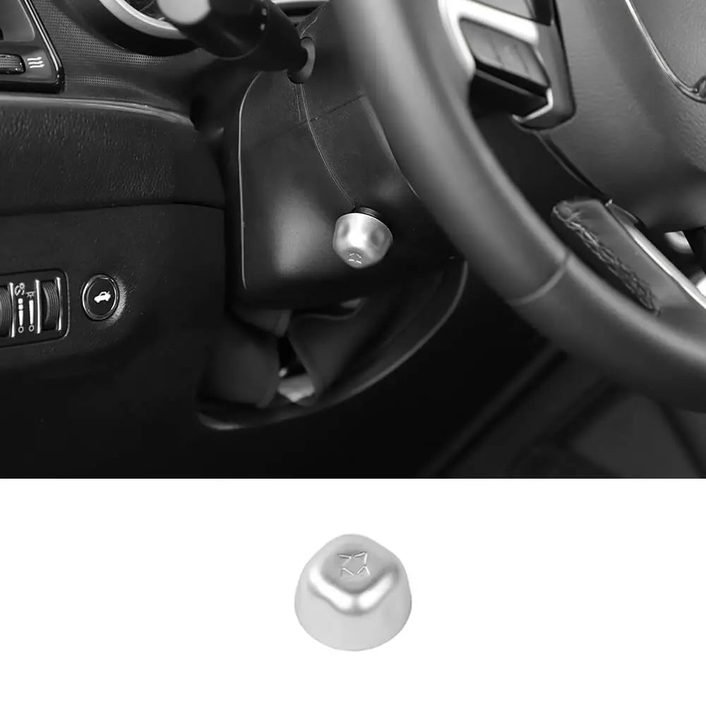 For 2011+ Jeep Grand Cherokee Steering Wheel Adjustment Switch Cover Trim Bezel
