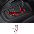 For 2011–2018 Jeep Wrangler JK Gear Shift Panel Accent Bezel Trim