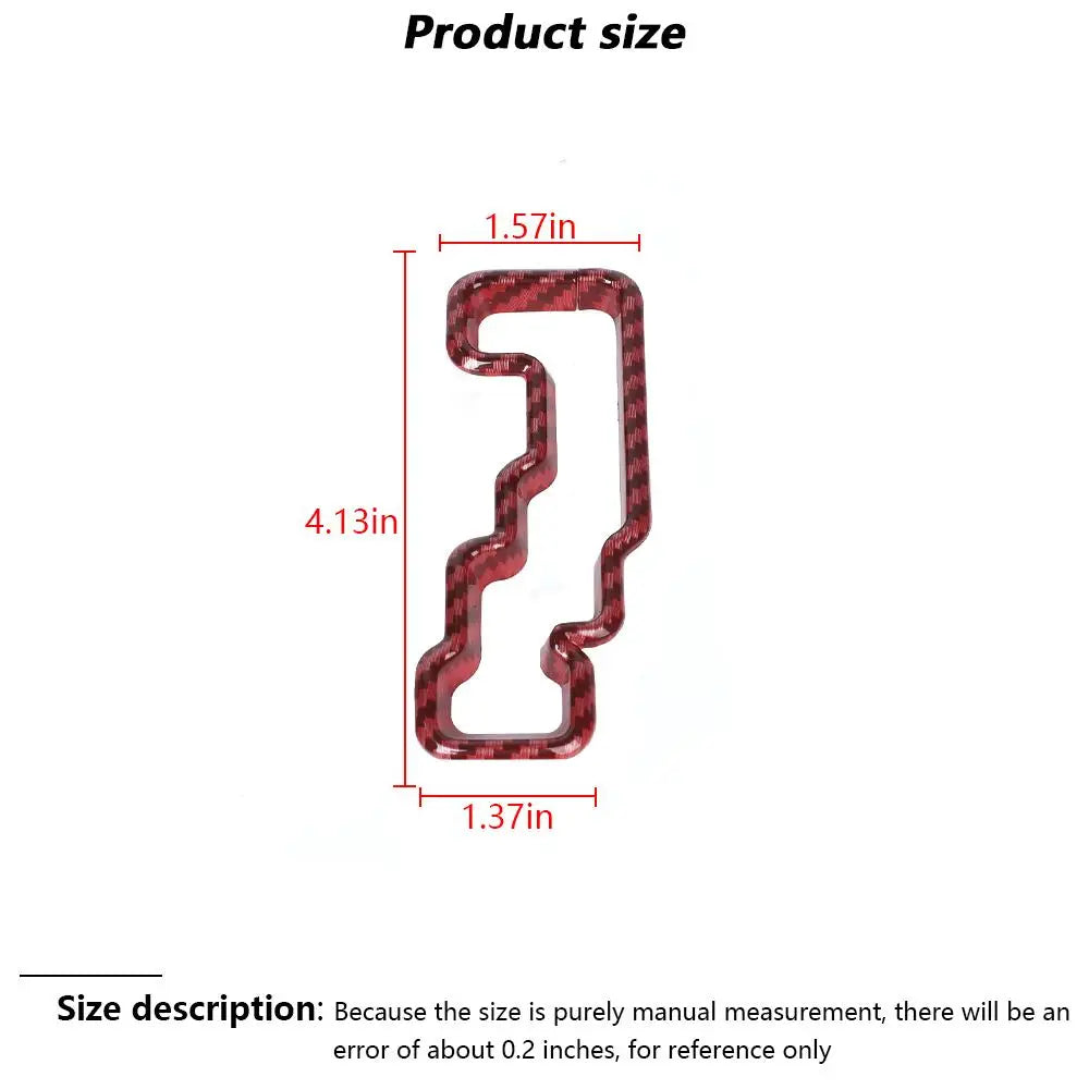 For 2011–2018 Jeep Wrangler JK Gear Shift Panel Accent Bezel Trim