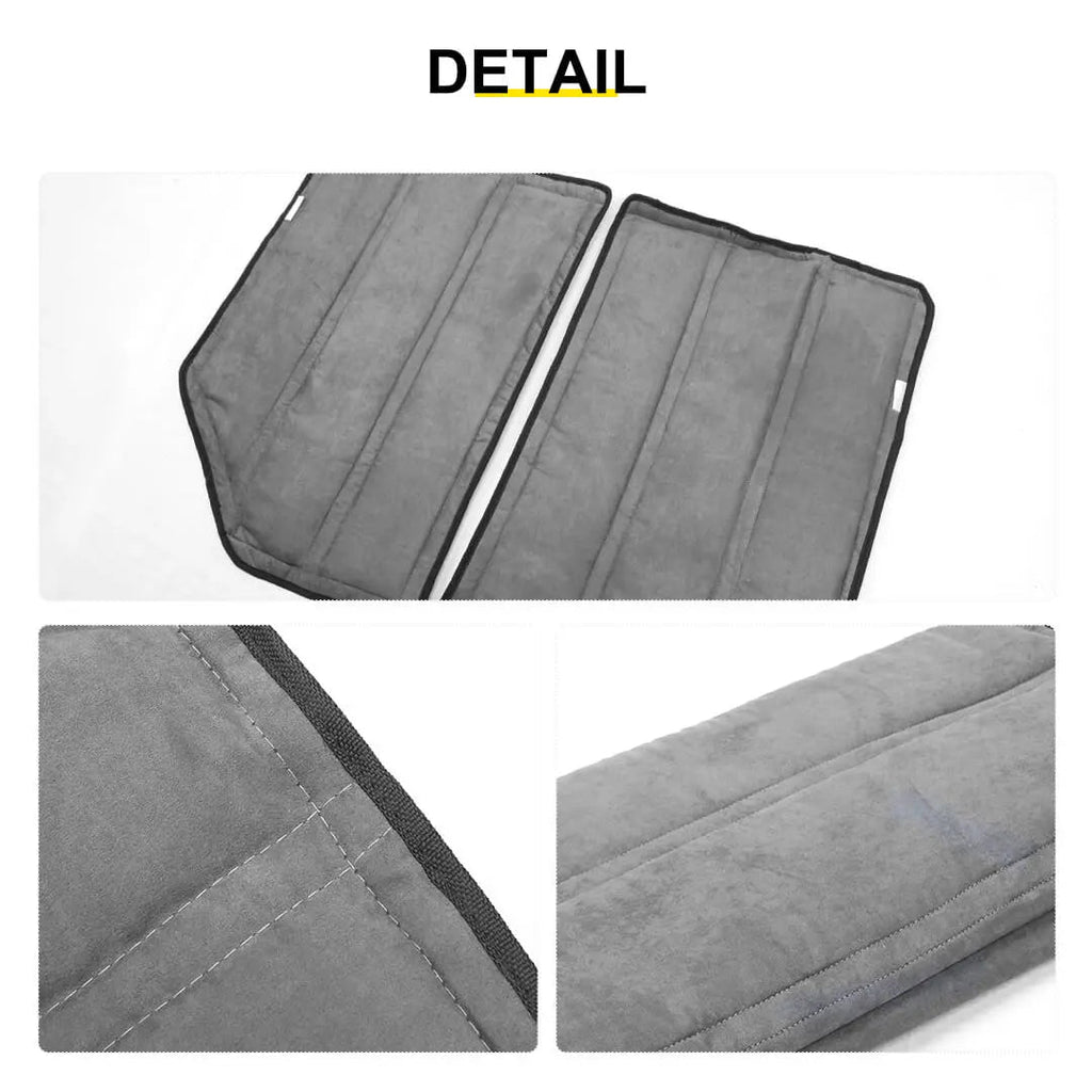 For 2012-2018 Jeep Wrangler JK Car Top Roof Insulation Cotton Sound Deadener (4 pcs)