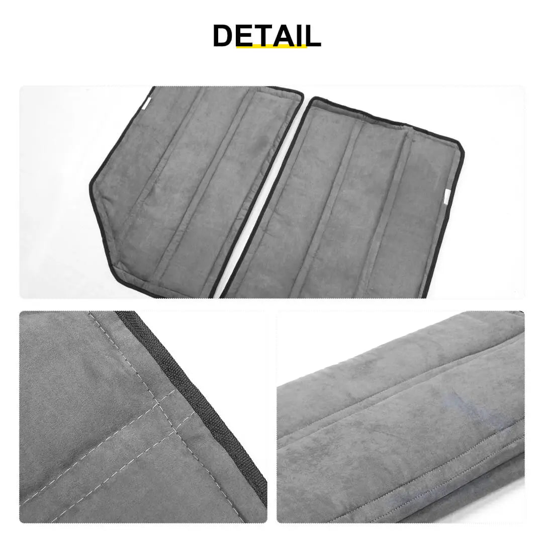 For 2012-2018 Jeep Wrangler JK Car Top Roof Insulation Cotton Sound Deadener (4 pcs)