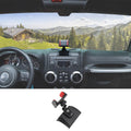 For 2012-2018 Jeep Wrangler JK Cell Phone Holder Mount Bracket Dashboard Windshield