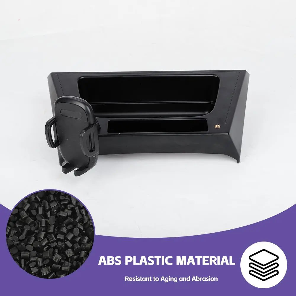 For 2012-2018 Jeep Wrangler JK Dash Tray with Phone Holder Storage Box