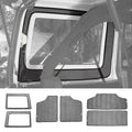 For 2012-2018 Jeep Wrangler JK Hardtop & Tailgate Window Headliner Heat Sound Insulation