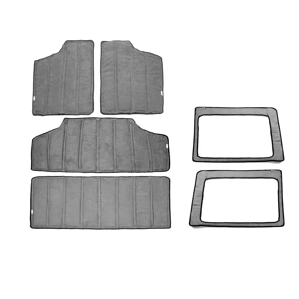 For 2012-2018 Jeep Wrangler JK Hardtop & Tailgate Window Headliner Heat Sound Insulation