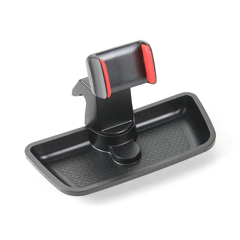 For 2012-2018 Jeep Wrangler JK JKU Dash Mount Phone Holder & Storage Tray Box