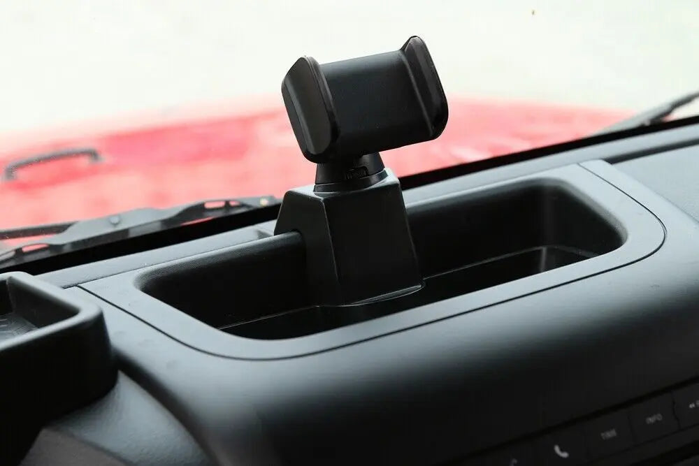 For 2012-2018 Jeep Wrangler JK JKU Dash Tray Storage Box With Phone Holder