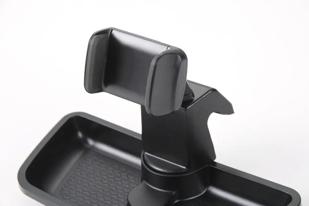 For 2012-2018 Jeep Wrangler JK JKU Dash Tray Storage Box With Phone Holder
