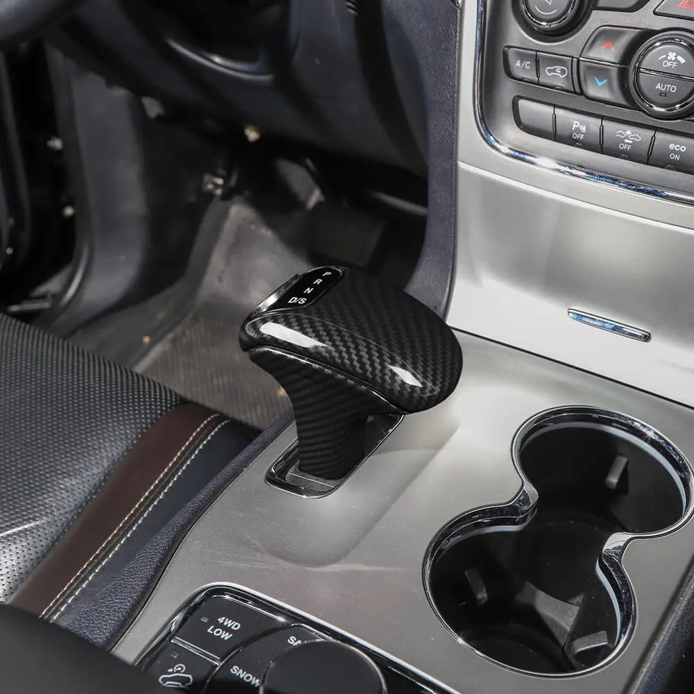 For 2014-2015 Jeep Grand Cherokee WK2 Gear Shift Knob Head Cover Trim Bezel