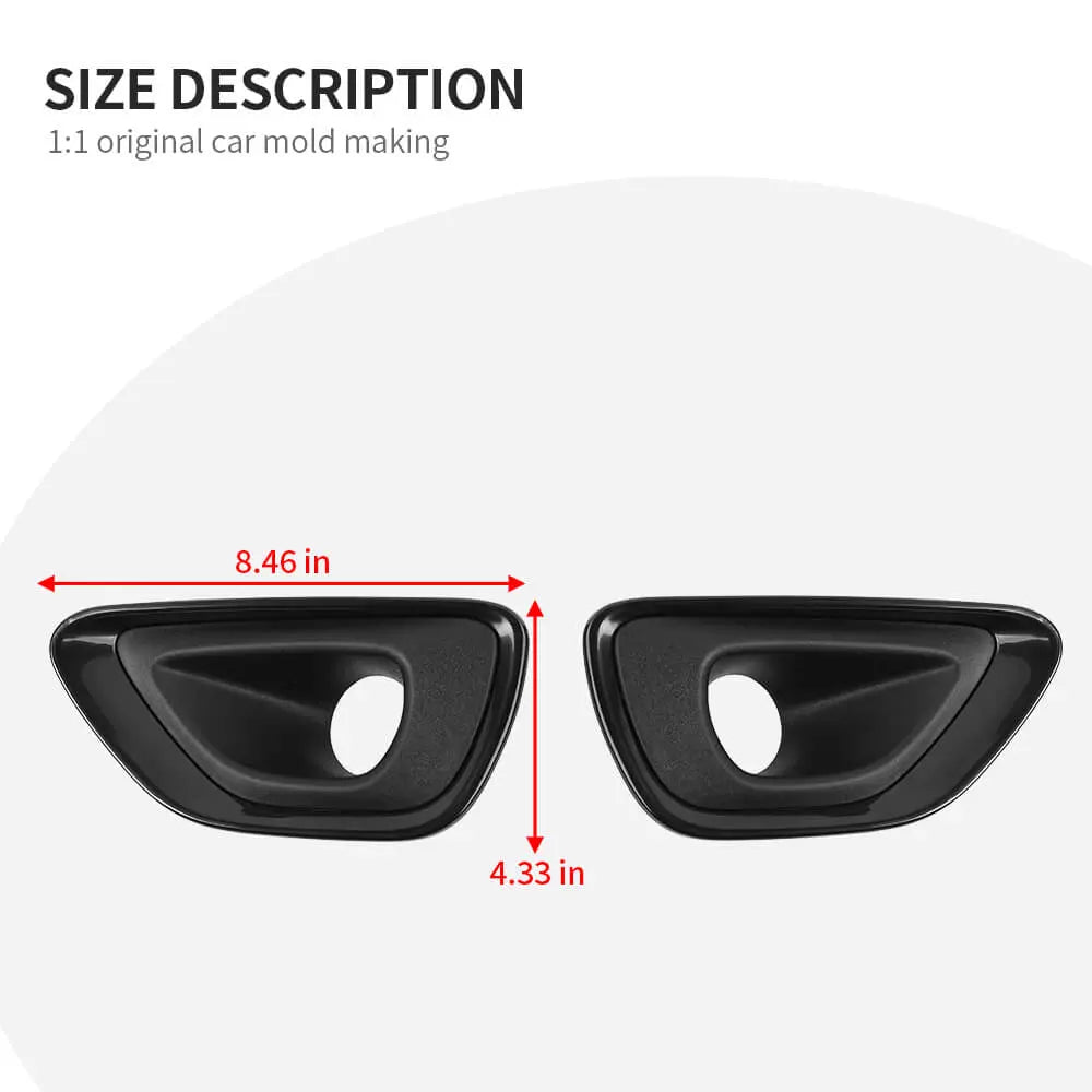 For 2014-2016 Jeep Grand Cherokee WK2 Original car Front Fog Light Lamp Cover Trim--Original Accessories