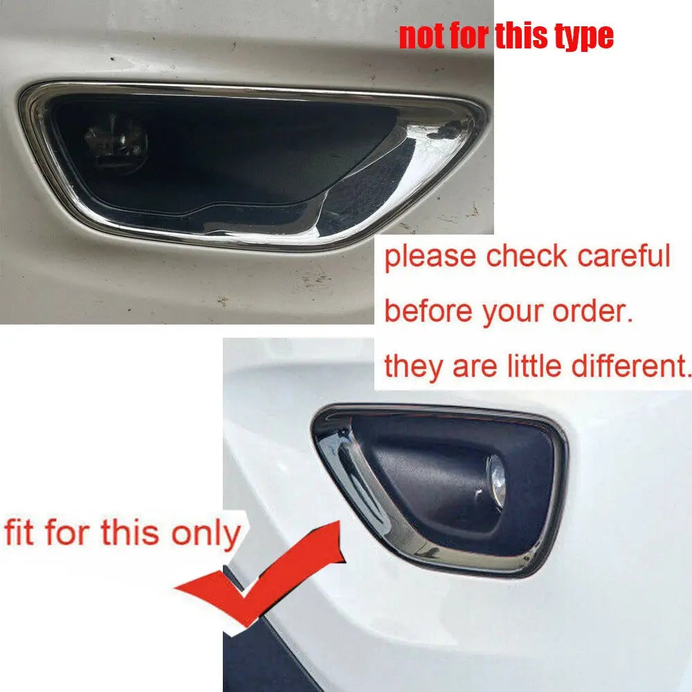 For 2014-2016 Jeep Grand Cherokee WK2 9 x Grille Insert Ring & Fog Light Cover Fog Lamp Trim Kit